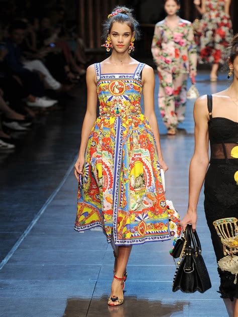 dolce and gabbana inspired dress